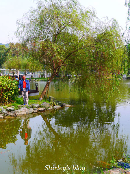 大湖公園：大湖公園閒散