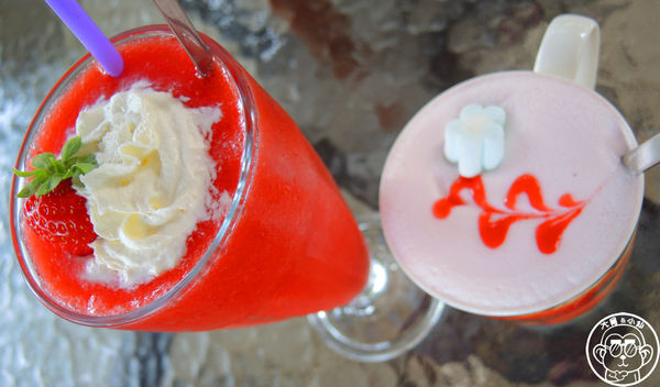 莓圃觀光休閒農園：作伙來企投【台北內湖･莓圃休閒觀光農園】庭園咖啡吃草莓料理