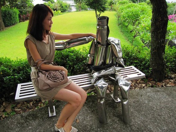 朱銘美術館:朱銘美術館 - 與大自然結合的藝術之旅