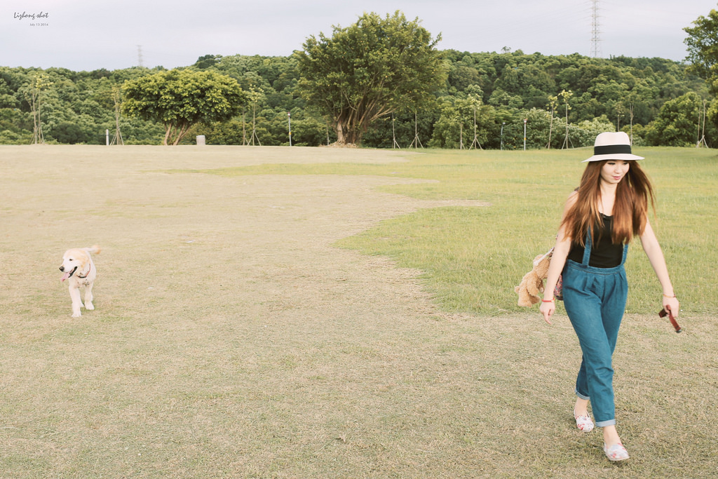 桃園的虎頭山大草原野放小狗日記