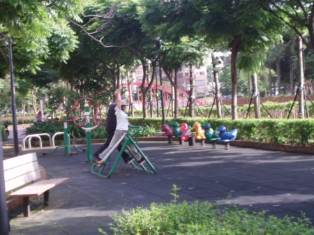 朝陽森林公園:朝陽森林公園~健身休憩的好去處