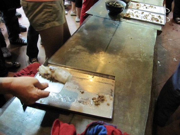 秀風農場:秀風農場 - 濃濃客家味的過水粄DIY