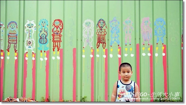 台中彩虹眷村：【台中/南屯】童話巷弄裡發現~彩虹眷村