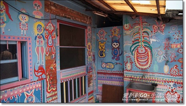 台中彩虹眷村：【台中/南屯】童話巷弄裡發現~彩虹眷村