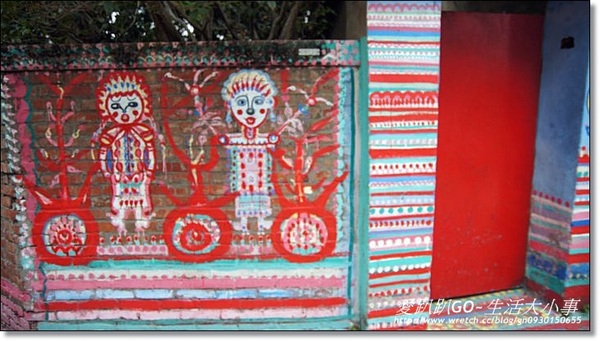 台中彩虹眷村：【台中/南屯】童話巷弄裡發現~彩虹眷村