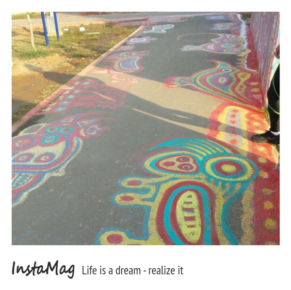 台中彩虹眷村：台灣藝術童話彩繪&在地眷村味的風格~彩虹藝術公園