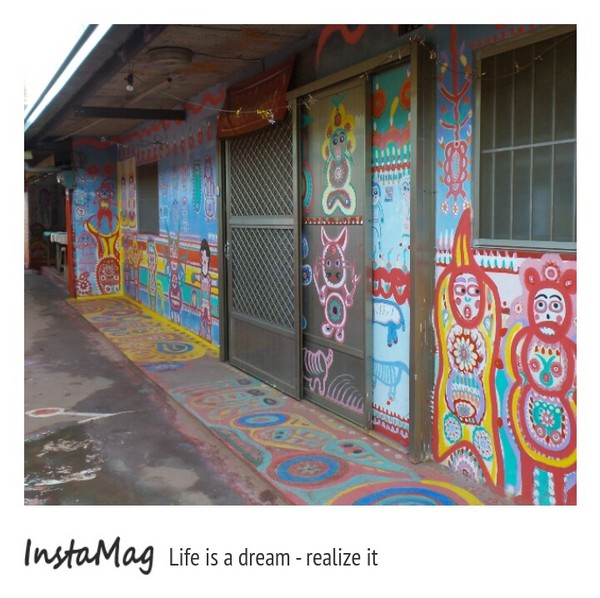 台中彩虹眷村：台灣藝術童話彩繪&在地眷村味的風格~彩虹藝術公園