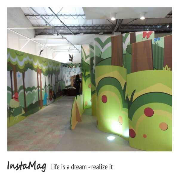 造紙龍手創館：水池裡竟然還有張大樂透圖~造紙龍手創館