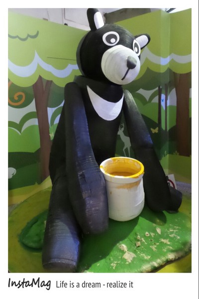 造紙龍手創館：水池裡竟然還有張大樂透圖~造紙龍手創館