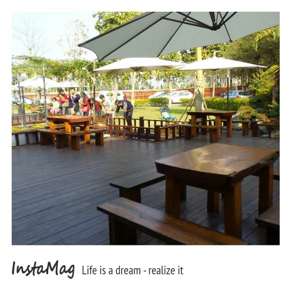 造紙龍手創館：水池裡竟然還有張大樂透圖~造紙龍手創館