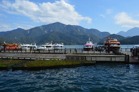 日月潭遊船01