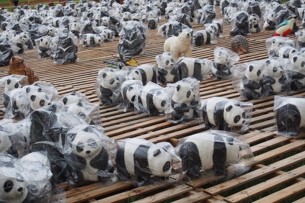 2014「1600 貓熊世界之旅 」：【南投‧中興新村】1600 貓熊世界之旅