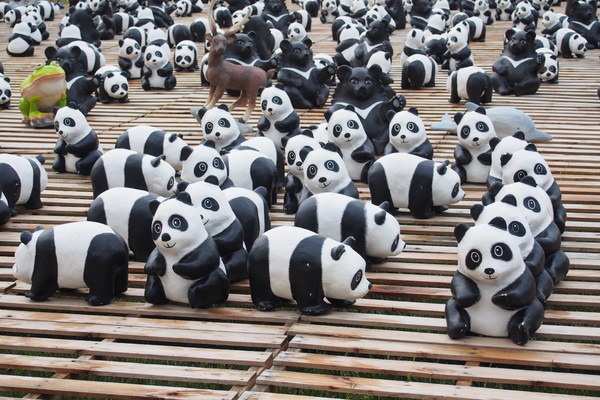 2014「1600 貓熊世界之旅 」：【南投‧中興新村】1600 貓熊世界之旅