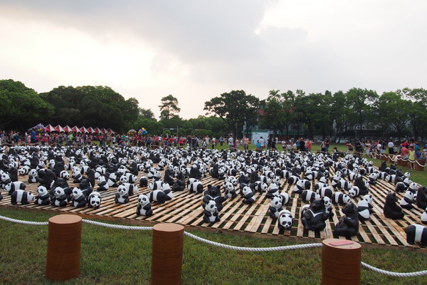 2014「1600 貓熊世界之旅 」：【南投‧中興新村】1600 貓熊世界之旅