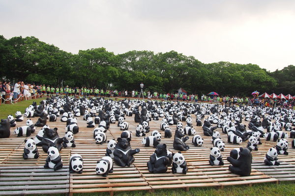 2014「1600 貓熊世界之旅 」：【南投‧中興新村】1600 貓熊世界之旅