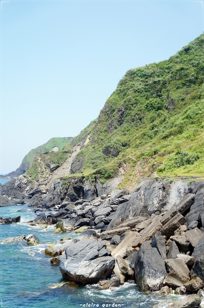豆腐岬：宜蘭  豆腐岬~藍天海景就是美麗啊