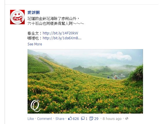 六十石山：花蓮．六十石山．與一億朵金針花海相遇