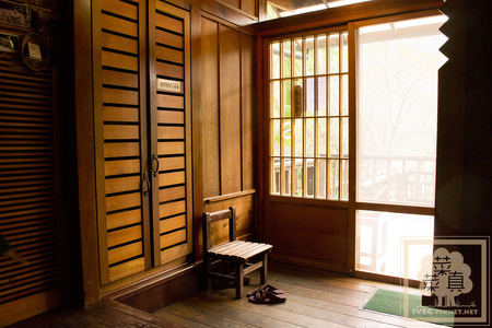 林田山社區咖啡館店門口