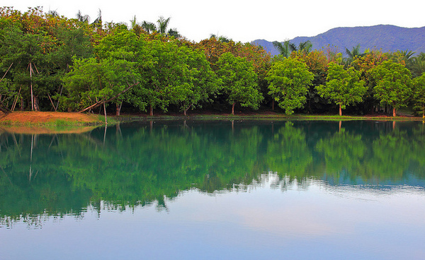 雲山水生態農莊：[遊記]【花蓮壽豐鄉】雲山水生態農莊。 絕美夢幻湖反霞光美景