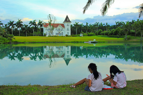 雲山水生態農莊：[遊記]【花蓮壽豐鄉】雲山水生態農莊。 絕美夢幻湖反霞光美景