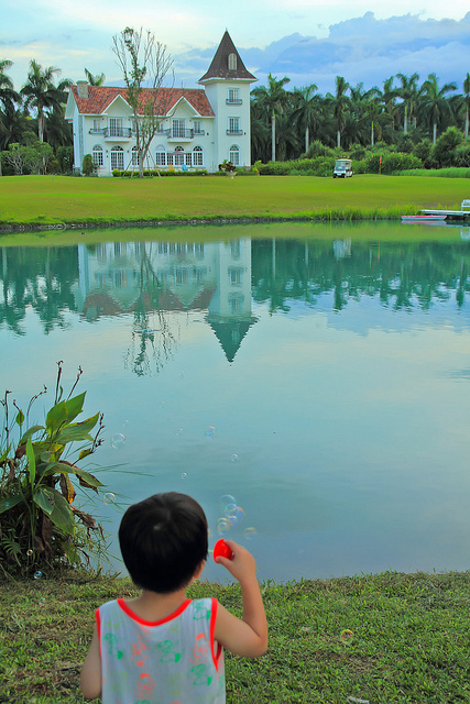雲山水生態農莊：[遊記]【花蓮壽豐鄉】雲山水生態農莊。 絕美夢幻湖反霞光美景