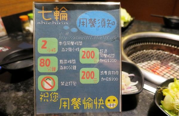 七輪燒肉本舖(巨蛋店)：融合日韓料理風格     ..七輪燒肉本舖(巨蛋店)
