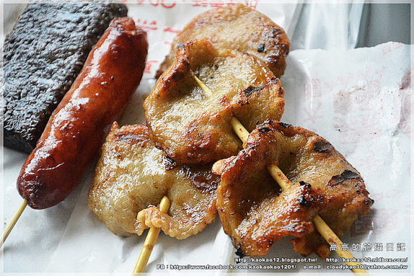 廖家黑輪：【高雄】三民區。《三民市場》廖家黑輪