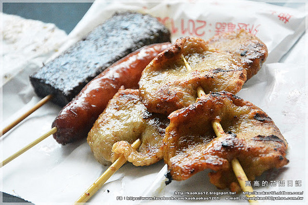 廖家黑輪：【高雄】三民區。《三民市場》廖家黑輪