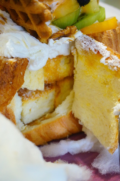 諾丁漢NOTTINGHAM Tea&Café:【高雄】諾丁漢tea & cafe'-『超浪漫棉花糖蜜糖吐司!』