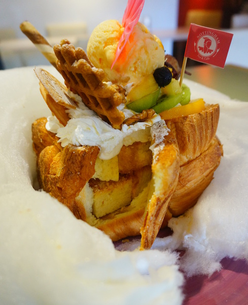 諾丁漢NOTTINGHAM Tea&Café:【高雄】諾丁漢tea & cafe'-『超浪漫棉花糖蜜糖吐司!』