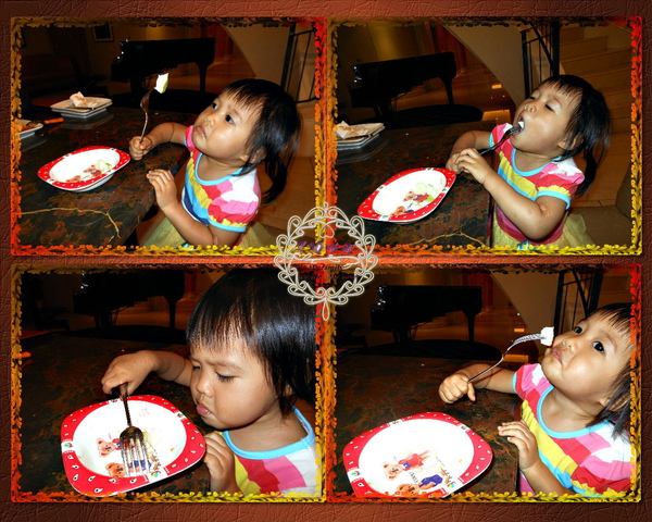 07自己吃水果的黑心小喵