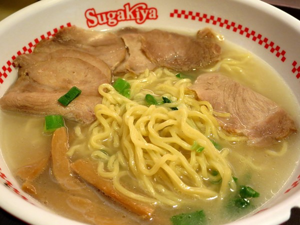 壽賀喜屋(大統店)：豚骨白湯の呼喚~   ..壽賀喜屋