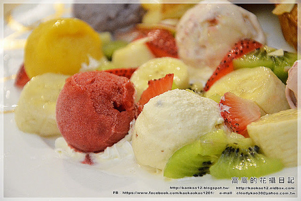 哈根達斯 Häagen-Dazs(大立精品店)：【高雄】前金區。Häagen-Dazs 哈根達斯 大立精品店 創意盤餐《繽紛比利時》