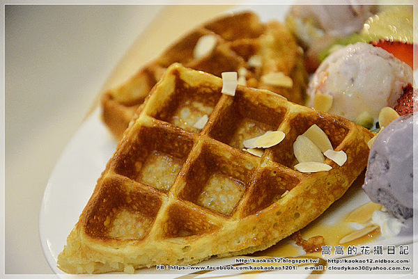 哈根達斯 Häagen-Dazs(大立精品店)：【高雄】前金區。Häagen-Dazs 哈根達斯 大立精品店 創意盤餐《繽紛比利時》