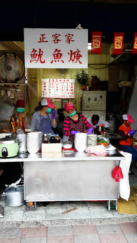 李記正客家魷魚羹(總店)：【羽諾食記】公館正客家魷魚羹