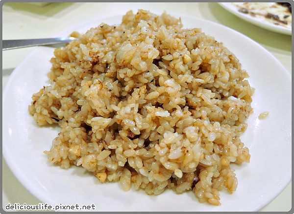 蒜香醬油炒飯160