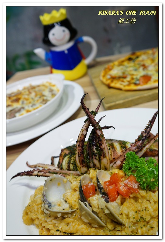 麵工坊義大利麵:市府站義大利麵.想起來都會微笑的物美價廉超值套餐──麵工坊