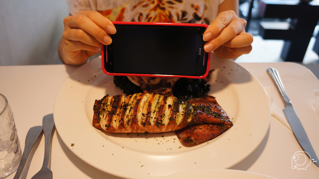 西班牙黑墨汁大中巻起司燉飯