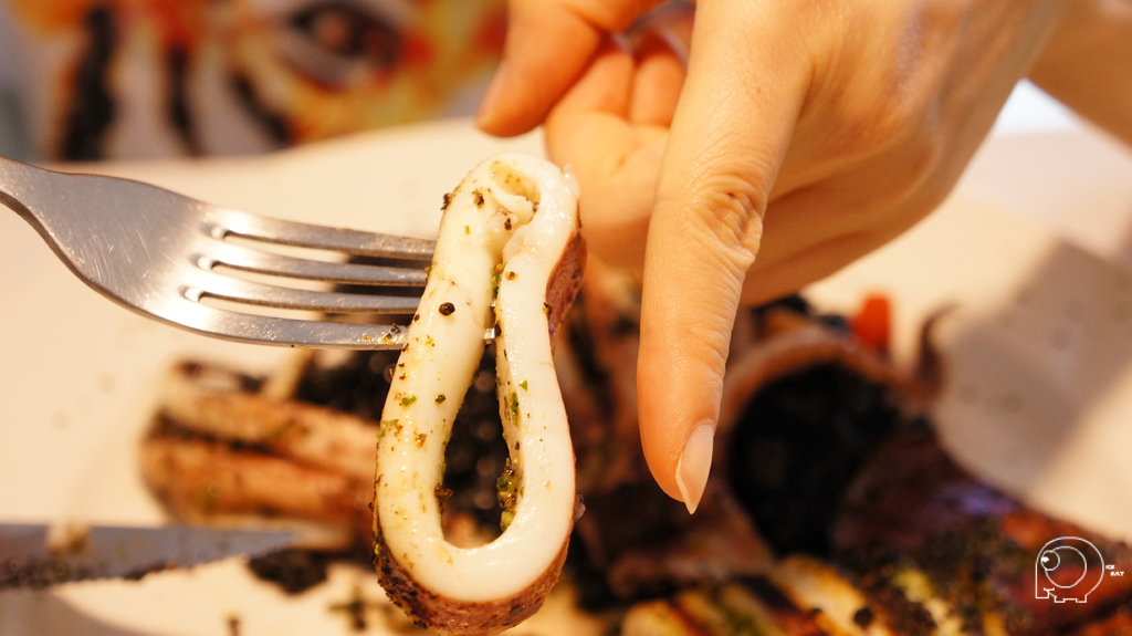 西班牙黑墨汁大中巻起司燉飯