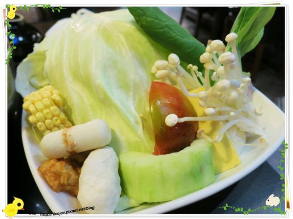 台北-食藝日式料理&涮涮鍋-蔬菜盤