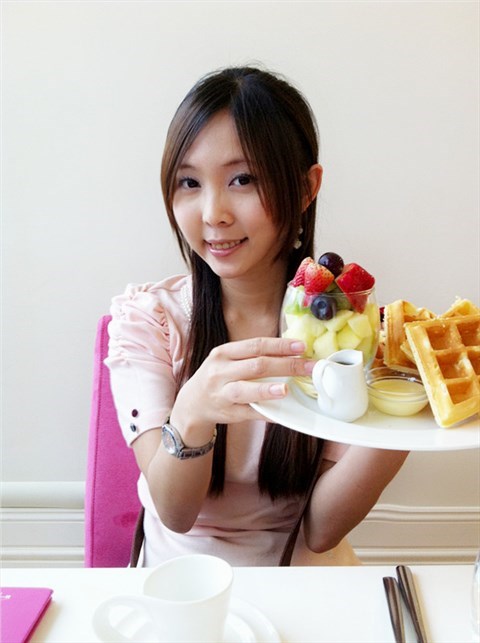 鮮果鬆餅 - 信義區的美人塾Café)