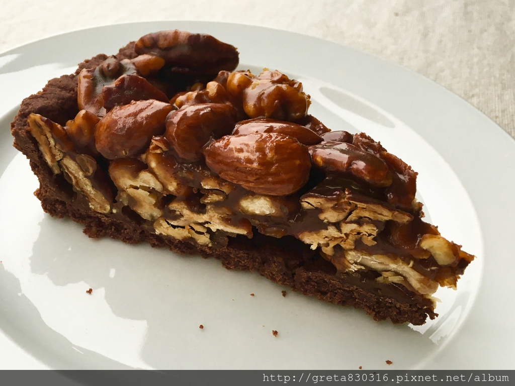 焦糖堅果塔