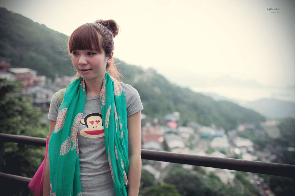 秋意濃的九份漫步