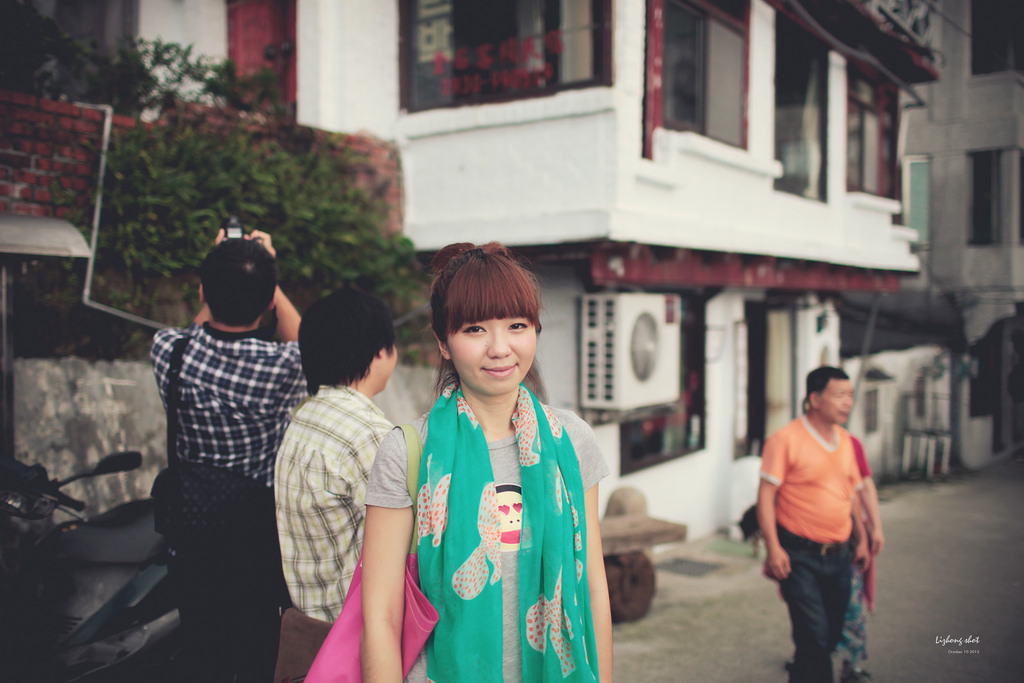 秋意濃的九份漫步