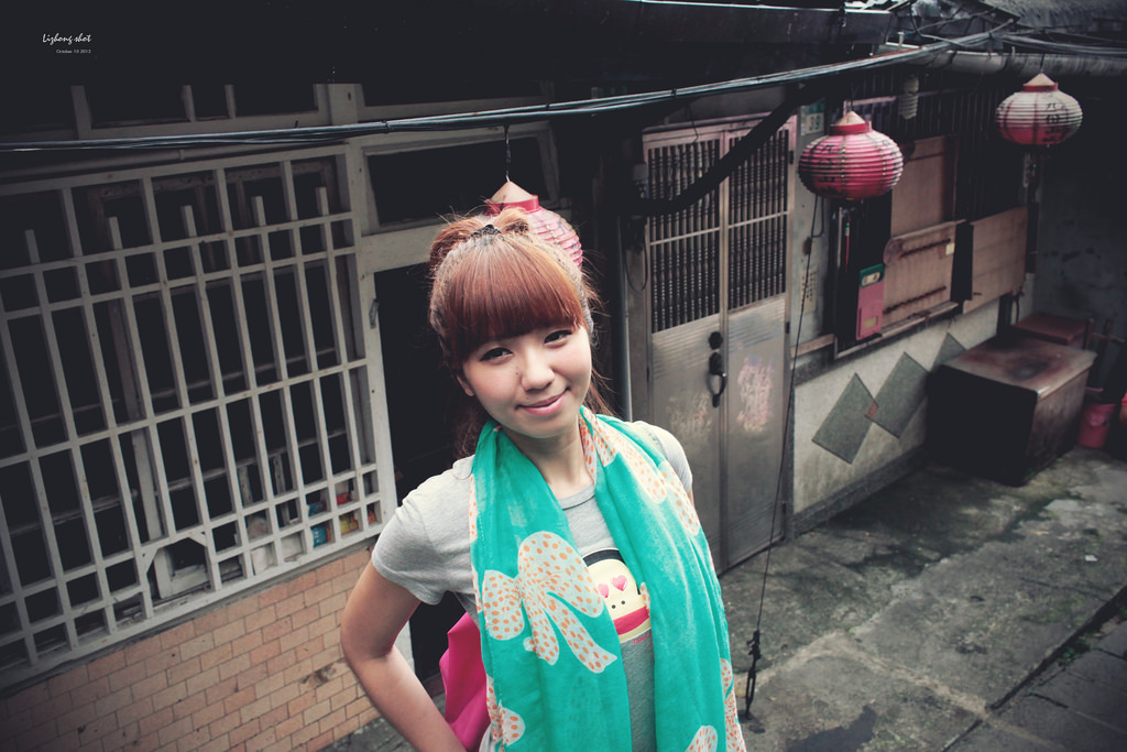 秋意濃的九份漫步