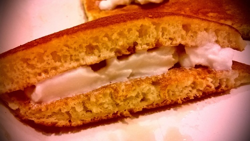 麥當勞(羅斯福店):DIY麥當勞升級早餐----霜淇淋鬆餅^^