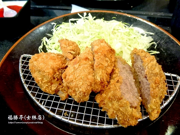 福勝亭(士林店):【士林區/平價豬排連鎖店】福勝亭10週年生日慶, 129佛心價還剩3天 ✿✿ 福勝亭 (士林店) ✿✿