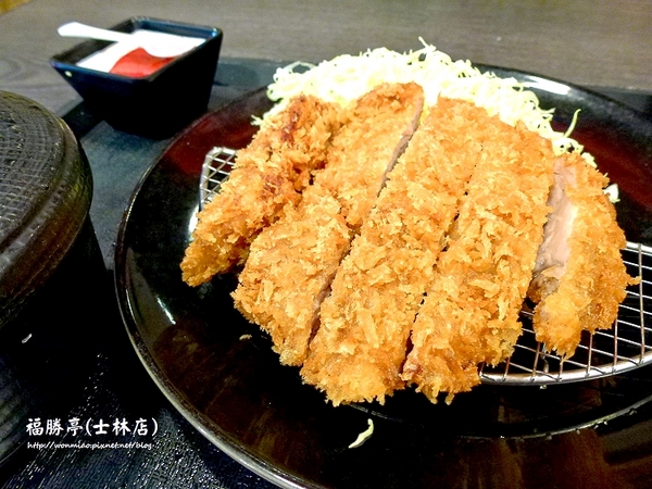 福勝亭(士林店):【士林區/平價豬排連鎖店】福勝亭10週年生日慶, 129佛心價還剩3天 ✿✿ 福勝亭 (士林店) ✿✿