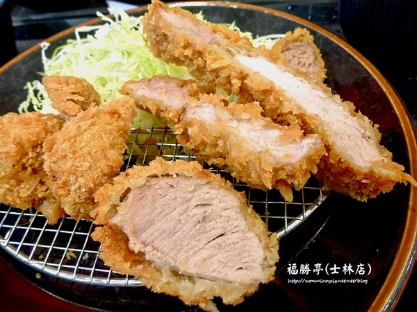 福勝亭(士林店):【士林區/平價豬排連鎖店】福勝亭10週年生日慶, 129佛心價還剩3天 ✿✿ 福勝亭 (士林店) ✿✿