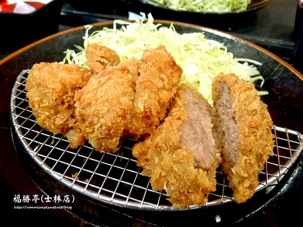 福勝亭(士林店):【士林區/平價豬排連鎖店】福勝亭10週年生日慶, 129佛心價還剩3天 ✿✿ 福勝亭 (士林店) ✿✿